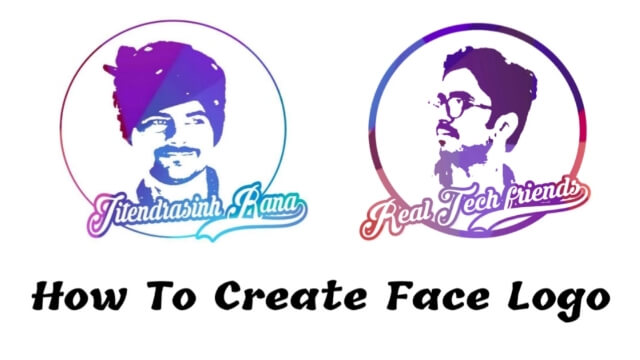 Create Face Logo Like Real Tech Friends