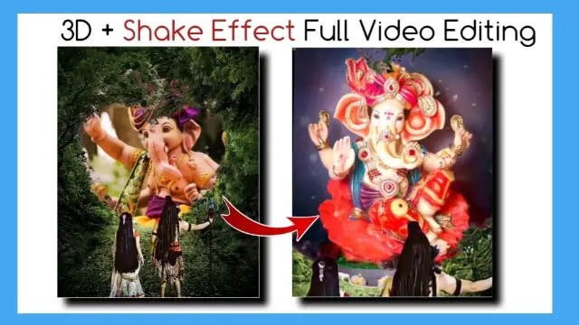 Shake Effect Ganpati Status Tutorial | Learn Editing