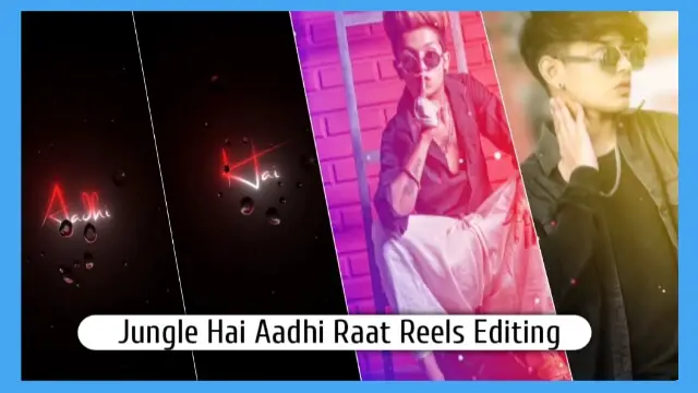 Jungle Hai Aadhi Rat Reels Editing | Learn Editing