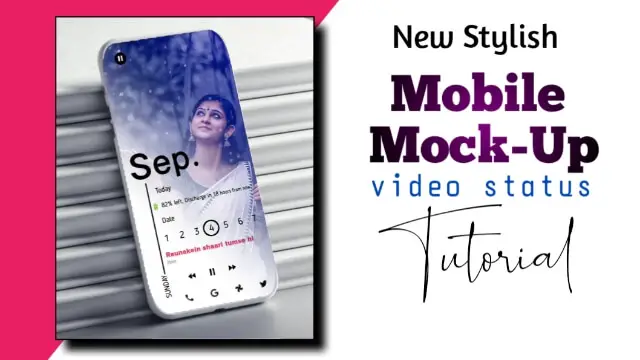 Latest Mobile mock-up Video Editing